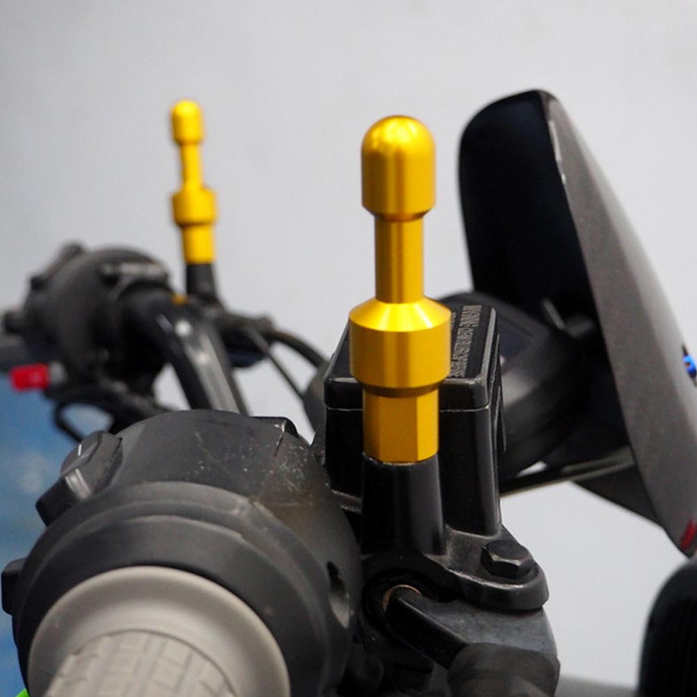 2 шт. M8 мотоцикл электрический велосипед ЧПУ алюминиевый зеркало заднего вида отверстие декоративные заглушки винты крышка удлинитель колпачка