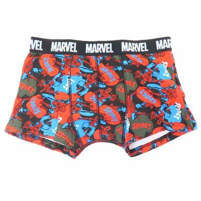 Мужские трусы-боксеры Small Planet Spider-Man, стандартные черные, Marvel, размер L