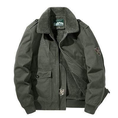 Зимняя хлопковая утепленная флисовая куртка Splint Flight Jacket осенне-зимняя куртка для папы для мужчин