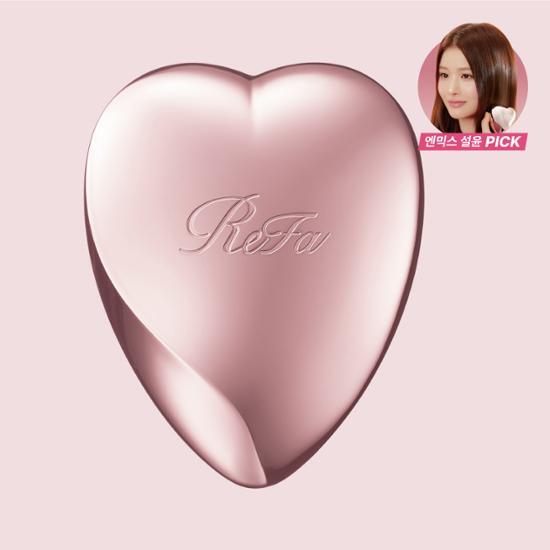 ReFa Кисть в форме сердца розовое золото