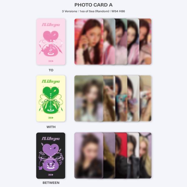 ILLIT 2-й мини-альбом [I'LL LIKE YOU][TO Ver. / С Вер. / BETWEEN Ver.] [Случайная версия]