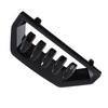 Front Bumper Cover Air Duct Optimize Airflow Stylish Black Front Upper Fill Panel Replacement for 1500 2022 2024 Left