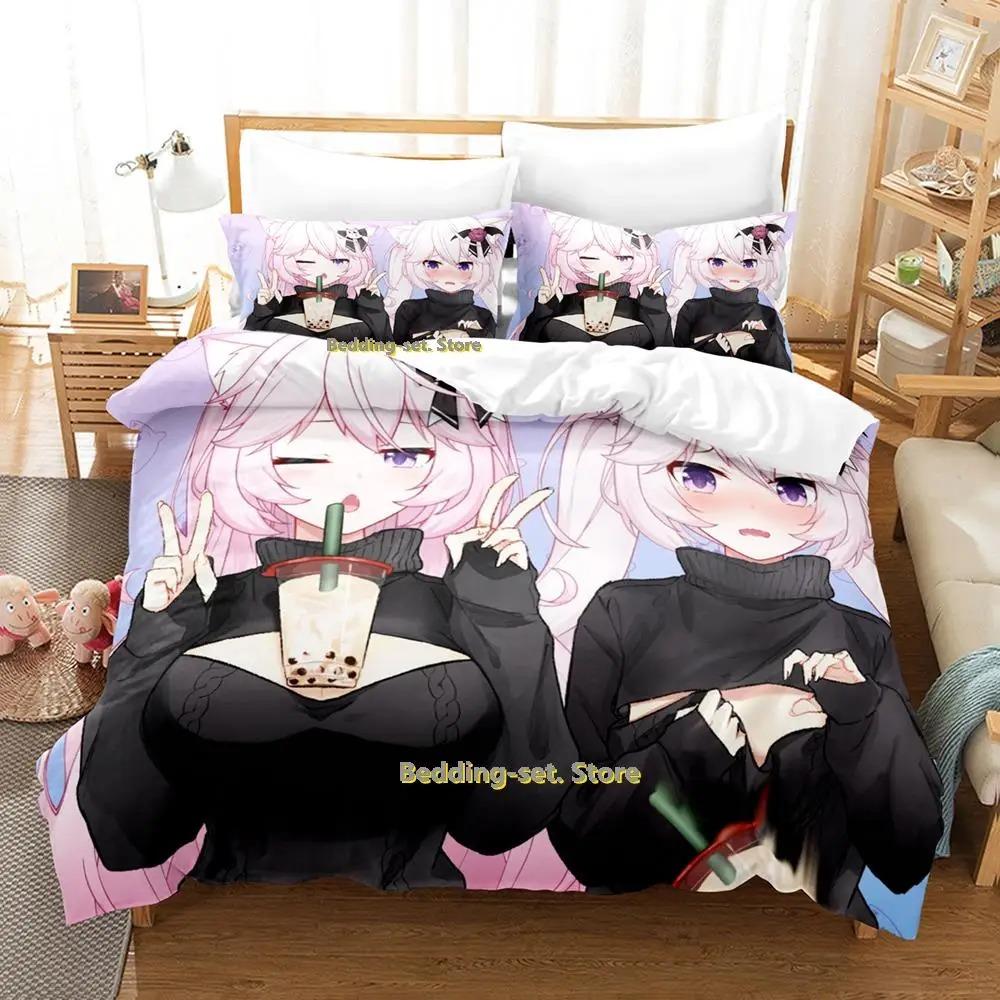 Распродажа Новый комплект постельного белья konsatoshi Single Twin Full Queen King Size Bed Set Aldult Kid Bedroom Duvetcover Sets Anime Bed Kawaii
