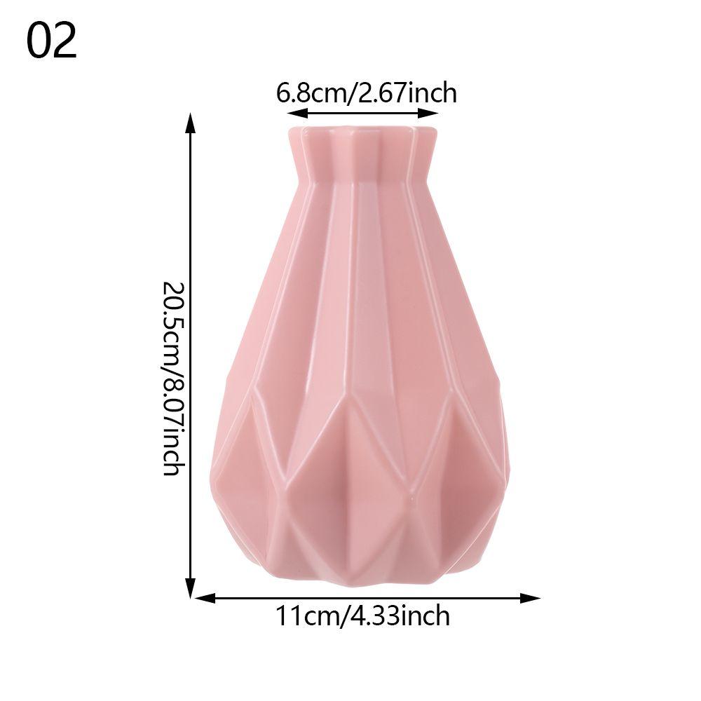 Plastic Imitation Ceramic Living Room Home Decoration Flower Vase Flower Arrangement Flower Pot