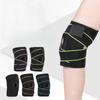 Sports Strap Wrap Silicone Knee Cap Running Climbing Cycling Sports Anti-Collision Leggings Compression Fitness Straps