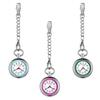 Lancardo Watch Nurse Short Chain Watch Analog Pocket Watch Clip Amazon Keychain Watch Waterproof Nurse Watch Pulse Measurement Scale Pocket Watch
