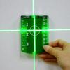 2Pcs Red/Green Line Beam Distance Plate Double Scale Magnetic Target Plate  For Line Lasers