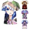 Summer Fashion 3d Anime Men's Women's T-shirt Date A Live Casual Unisex Short Sleeve Comfortable Top Large Size 100-6XL