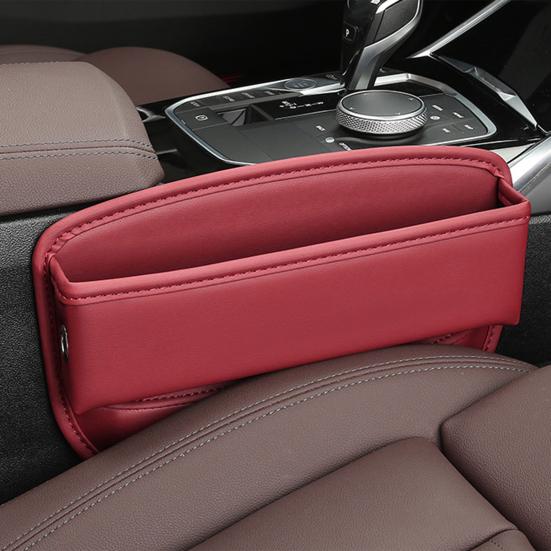 Ящик для хранения автомобильного сиденья с отверстием для кабеля, большой емкости, износостойкий органайзер на центральной консоли, аксессуары для салона автомобиля