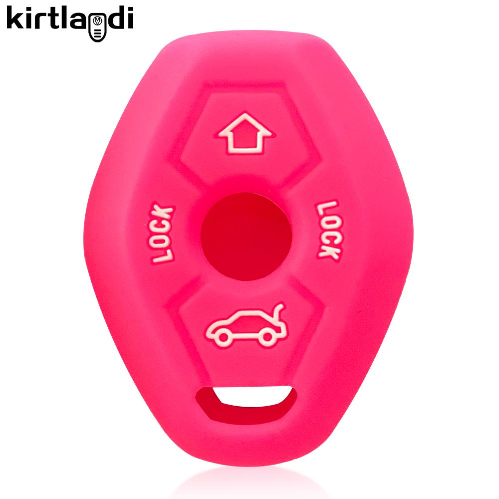 Silicone Key Cover Remote Case Shell for BMW E63 X5 E53 X3 F83 E46 E39 E38 E60 E61 E64 Series 3 5 7 330i Z3 Z4 E85 E86 M5 325i