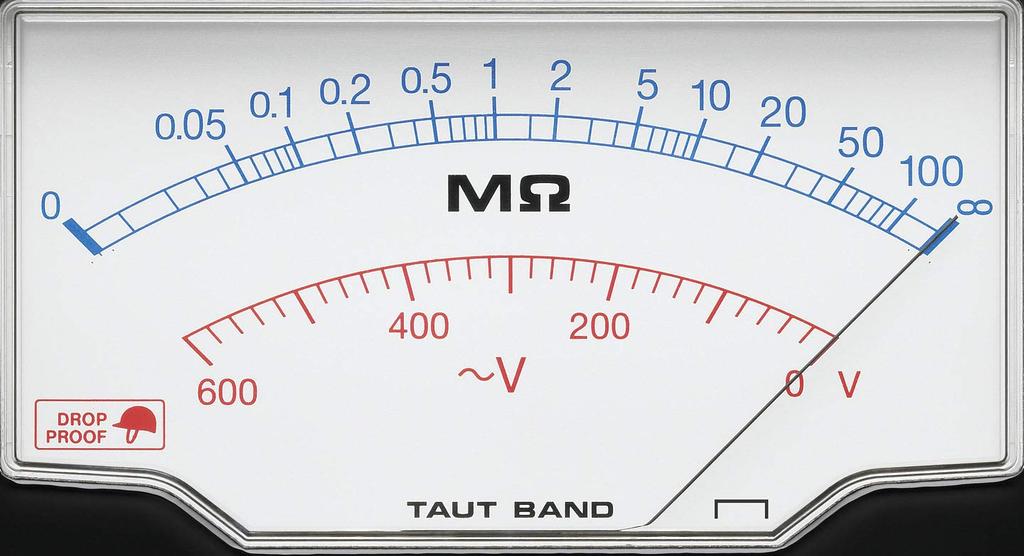 HIOKI Аналоговый мегаомметр для измерения сопротивления изоляции с переключаемым набором проводов Аксессуары Сертифицирован JIS Сделано в Японии Номинальный однодиапазонный DC 125В Мегаомметр