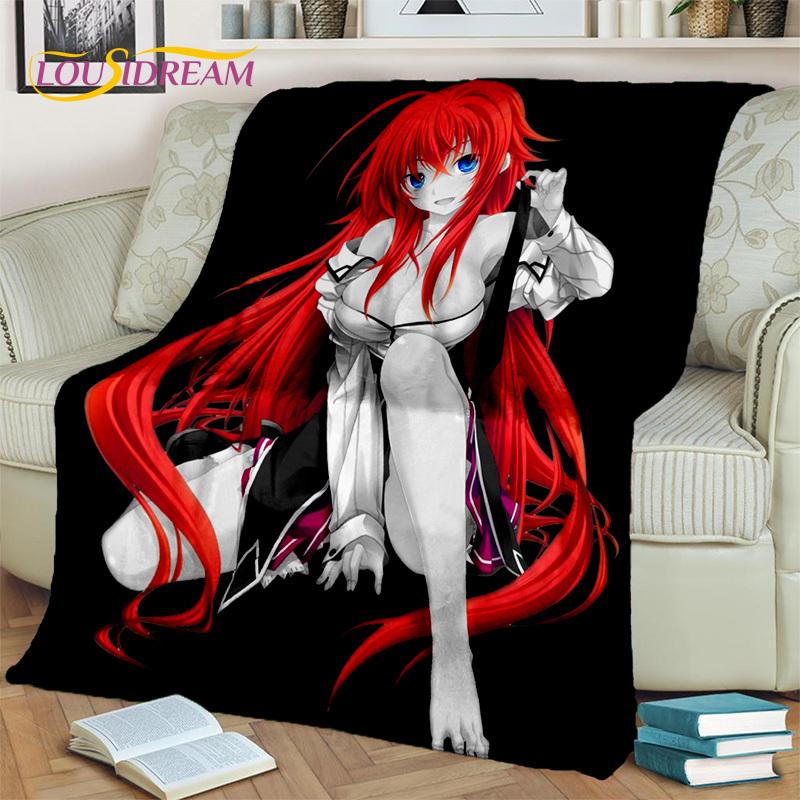 Мультфильм сексуальная девушка средней школы DxD аниме 3D одеяло, мягкое одеяло для дома, спальни, кровати, дивана, пикника, путешествия, одеяло, детское одеяло