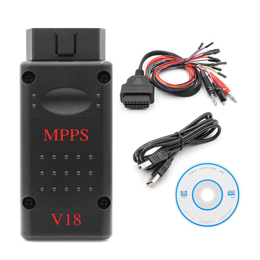MPPS V18 MAIN + TRICORE + MULTIBOOT with Breakout Tricore Cable Car Tool V18