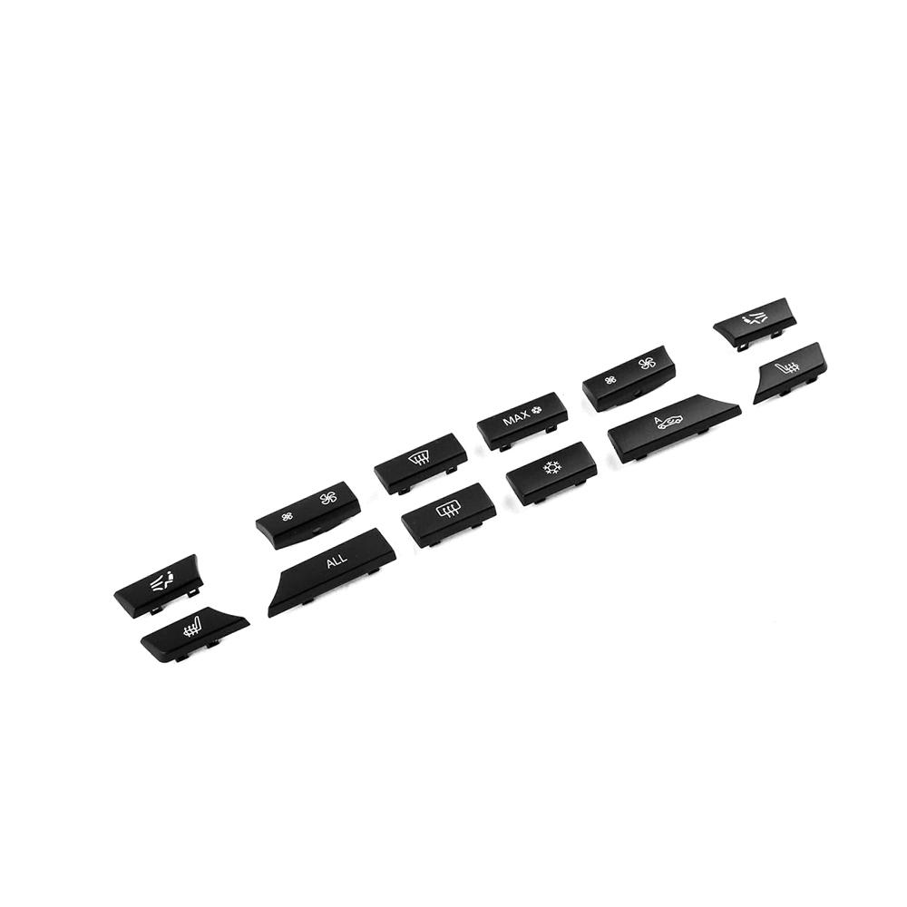 12-кнопочные колпачки клавиш для замены переключателя AC Heater на BMW 5 6 7 F10 F01 F12 61319313923