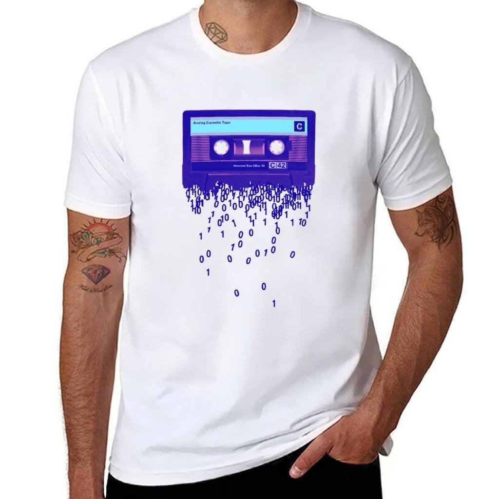 The Death Of The Cassette Tape Neon Glow Tshirt Work Comfort Tshirt For Unisex