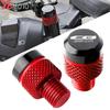 2pcs Motorcycle M10*1.25 CNC Mirror Hole Plug Screws Cover Thread Adapter Bolts For Honda CB650R CB 650R CB 650 R - 2022