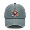 Patriotic Baseball Cap 2026 Unisex "250 YEARS" Eagle Flag Print Polyester Adjustable Sun Hat Breathable Lightweight Casual Outdoor Sports Patriotic