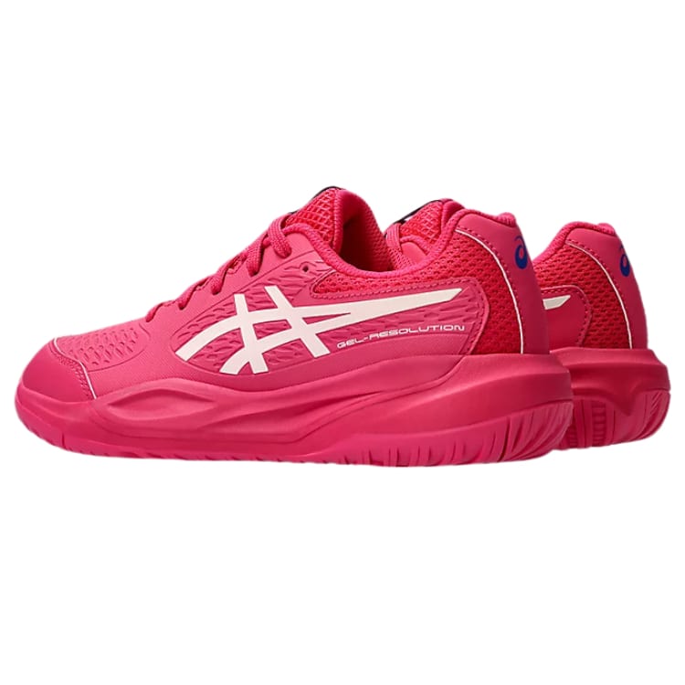 Asics GEL RESOLUTION X Низкие детские тренировочные кроссовки Розовые Подростки 1044A081-700