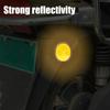 Dustproof Night Warning Reflector Safety Car Round Tail Sign  Car Accessories