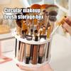 Large Capacity Makeup Brush Storage Bucket, Multi-Functional Cosmetics Display Rack, Eyebrow Pencil, Eyeliner, Lipstick Storage