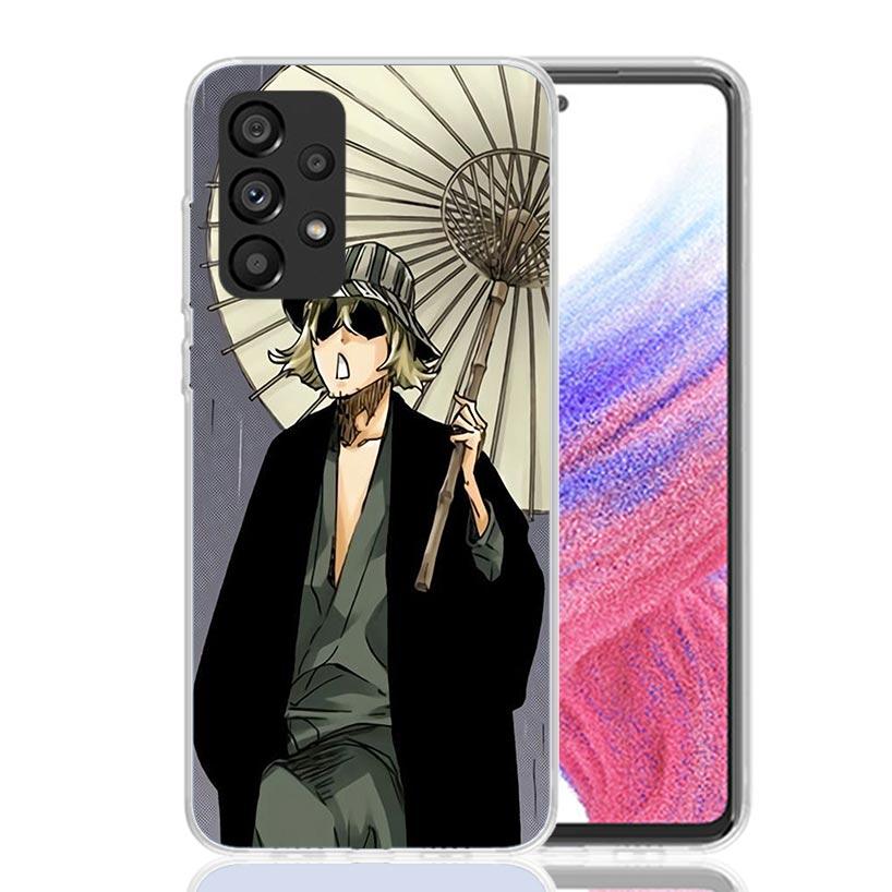 Чехол для телефона Bleach Kisuke Urahara для Samsung Galaxy A17 A16 A14 A15 A13 A57 A56 A54 A55 A53 A37 A36 A34 A35 A33 A26 A24 A25 A23