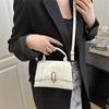 Популярная в этом году женская сумка 2025 новая осенняя модная нишевая сумочка простая модная наплечная сумка-мессенджер женская