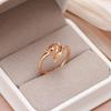 Kinel Rose Gold Color Fox Rings For Women