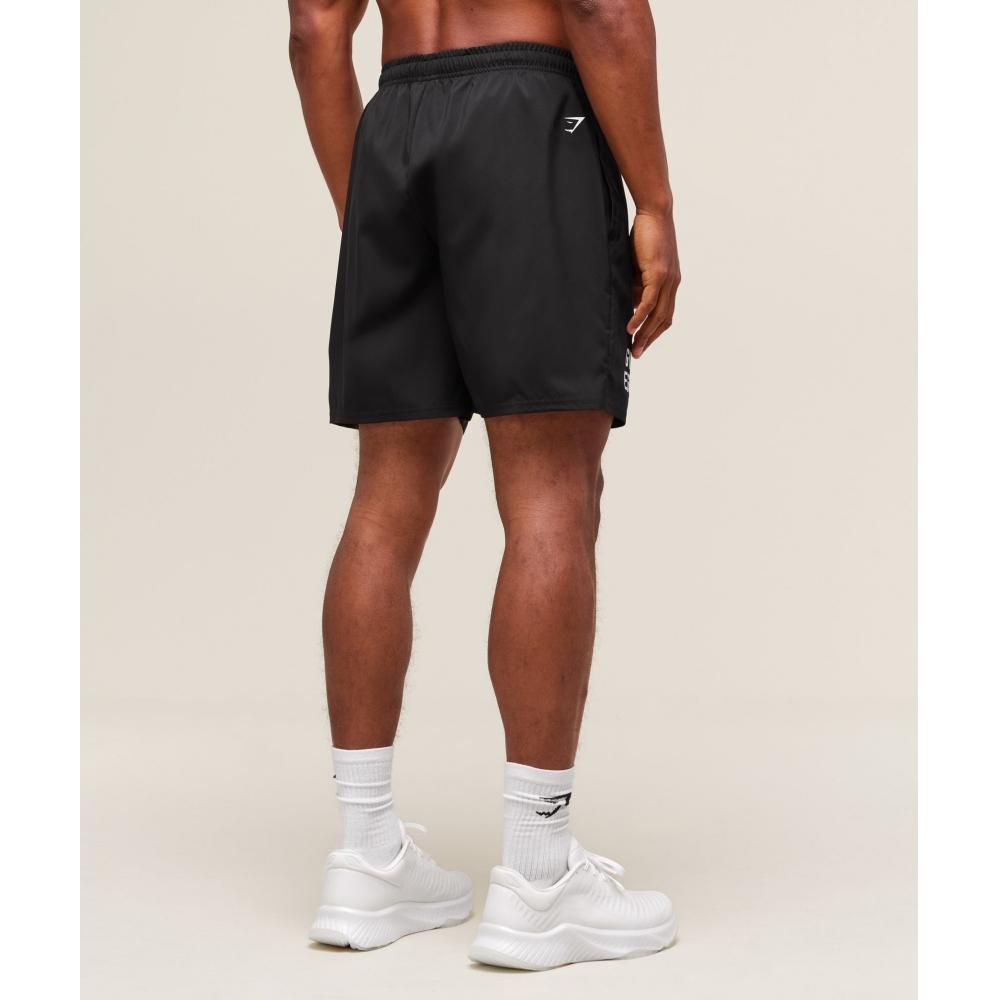 GymShark S C graphiC 7  ShortS blaCk a2C2q Bb2j