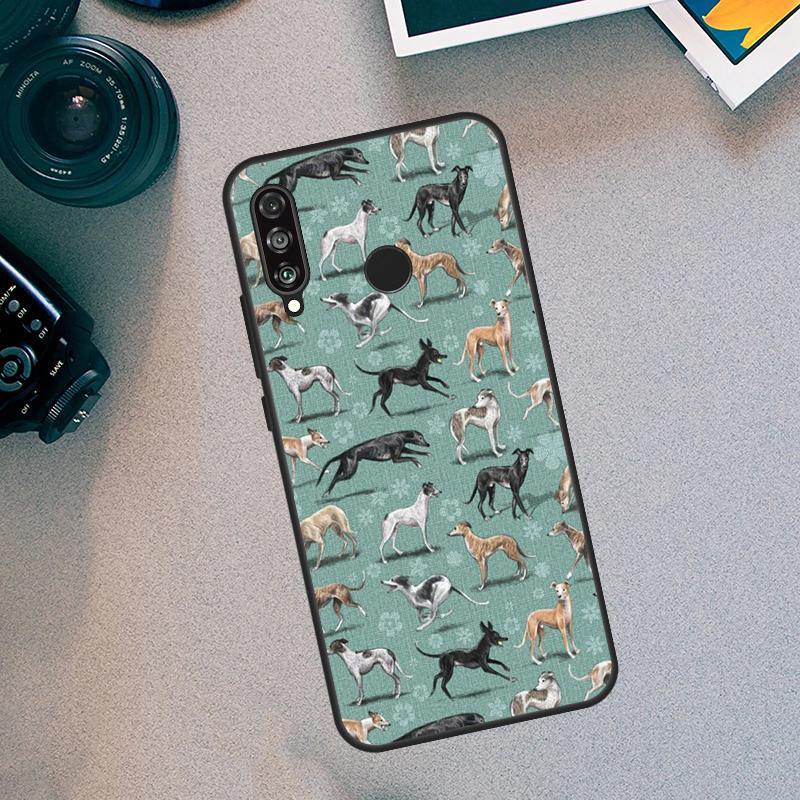 Galgo Greyhound Dog For Huawei Nova 7i 8i 11i 12i 9 10 SE 11 Pro Y60 Y70 Y90 Y61 Y91 Y72 Y73 P40 P30 Lite Case