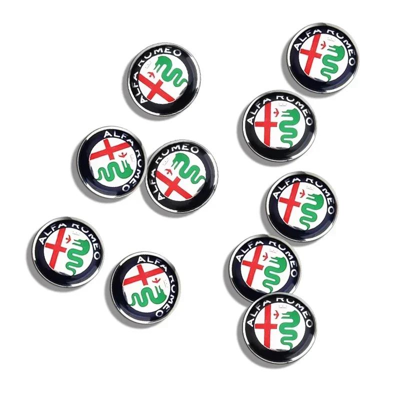 Car Stickers For Alfa Romeo New Remote Car Key Stickers Emblem Logo Accessories Car Goods For Alfa Romeo Giulietta GT 159 147 15