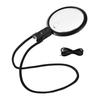 Hands Frees Magnification Glass with LED Light Large Lens Rechargeable Magnifying Glass for Senior Reading & Hobbyists