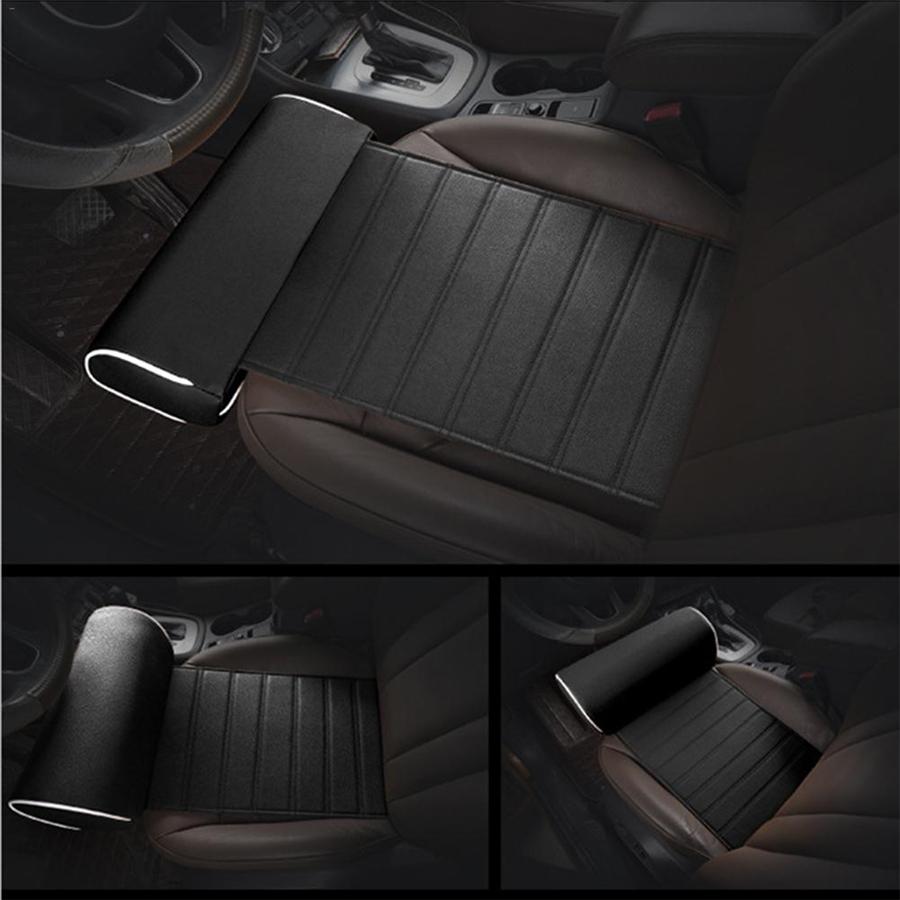 Универсальная подушка для автокресла, подушка для поддержки ног, поддержка ног, более длинная подушка для автокресла, кожаная подушка для ног, наколенник, поддержка бедер