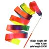 Палочка для вращения Гимнастические ленты Лента для ритмической гимнастики Балетный стример Дети