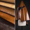 Ширина 138 см Водонепроницаемая Ткань из ПУ Кожи Глянцевая Мягкая Кожа Масляная Вощеная Кожа Дизайнерская для DIY Шитья Куртки Брюк Модной Одежды