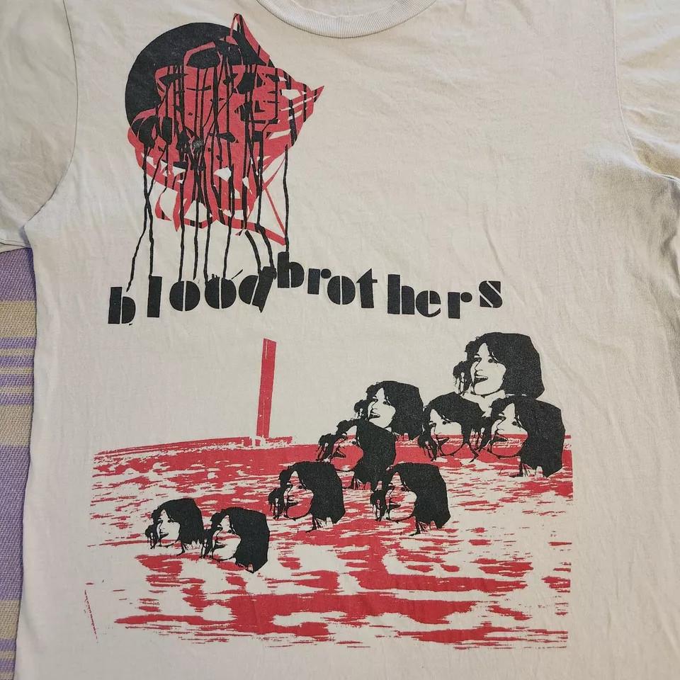 THE BLOOD BROTHERS T-Shirt RARE VINTAGE IM0465