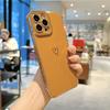 Мягкий гальванический чехол для телефона с сердечком для Iphone 13 Pro Max 12 11 Xs Max X Xr 7 8 Plus 12 Pro, защитный чехол для камеры