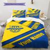 Name Custom ARKA GDYNIA TAPETA Pattern Bedding Set Quilt Cover Pillowcase Home Decor Gift (1 * duvet cover + 2 * pillowcase, without core)