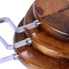 IKNOW Wooden Non-slip Hangers (10-Pack)