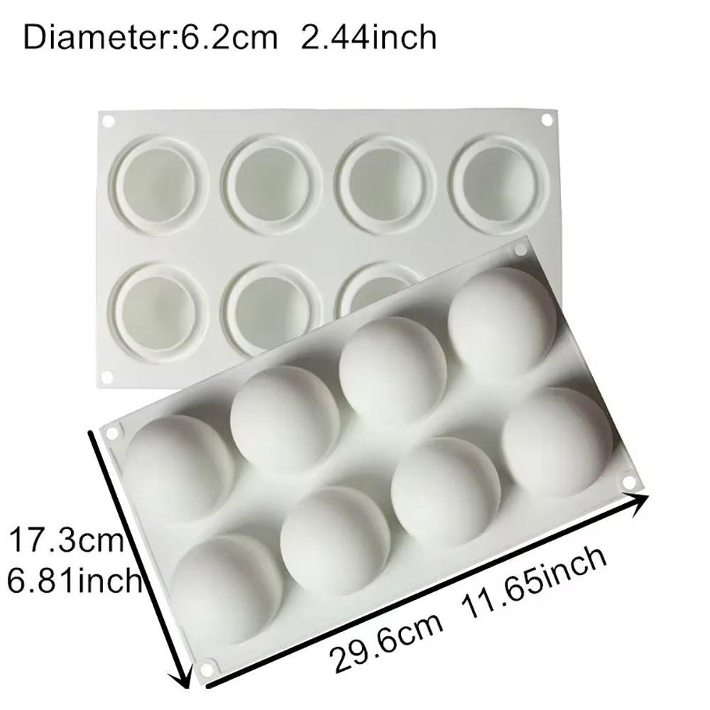 1 шт. DIY 3D Сфера Силиконовая форма Кухонные аксессуары для выпечки Французский десерт Шоколадный трюфель