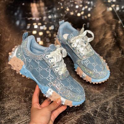 Мода 2025 Новые женские спортивные туфли, универсальные, удобные и повседневные, кроссовки для папы