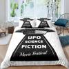Movie Theater Duvet Cover Set Cinema Ticket Bedding Set Filmstrip Comforter Cover Bedroom Decor Bedspread Cover Full Size 2/3pcs