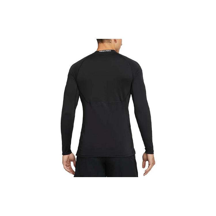 Nike Мужской топ с длинным рукавом Pro Dri-FIT, зауженный крой DD1980-010