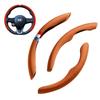 Car Steering wheel Cover Segment Steering wheel protection cover For Alfa Romeo Giulia Stelvio Interior Styling Car Accessories yu52