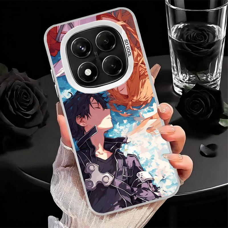 Мягкий чехол для телефона Sword Art Online для Xiaomi Redmi Note 13 14 15 Pro Plus 12S 12 11S 11 11T 10S 10 Ударопрочная задняя крышка Sh