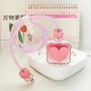 Charger Protector Cable Organiser for iPhone 14 13 Pro Max 18W 20W 3D Cartoon Love Heart Data Cable Management Cord Winder Kit C