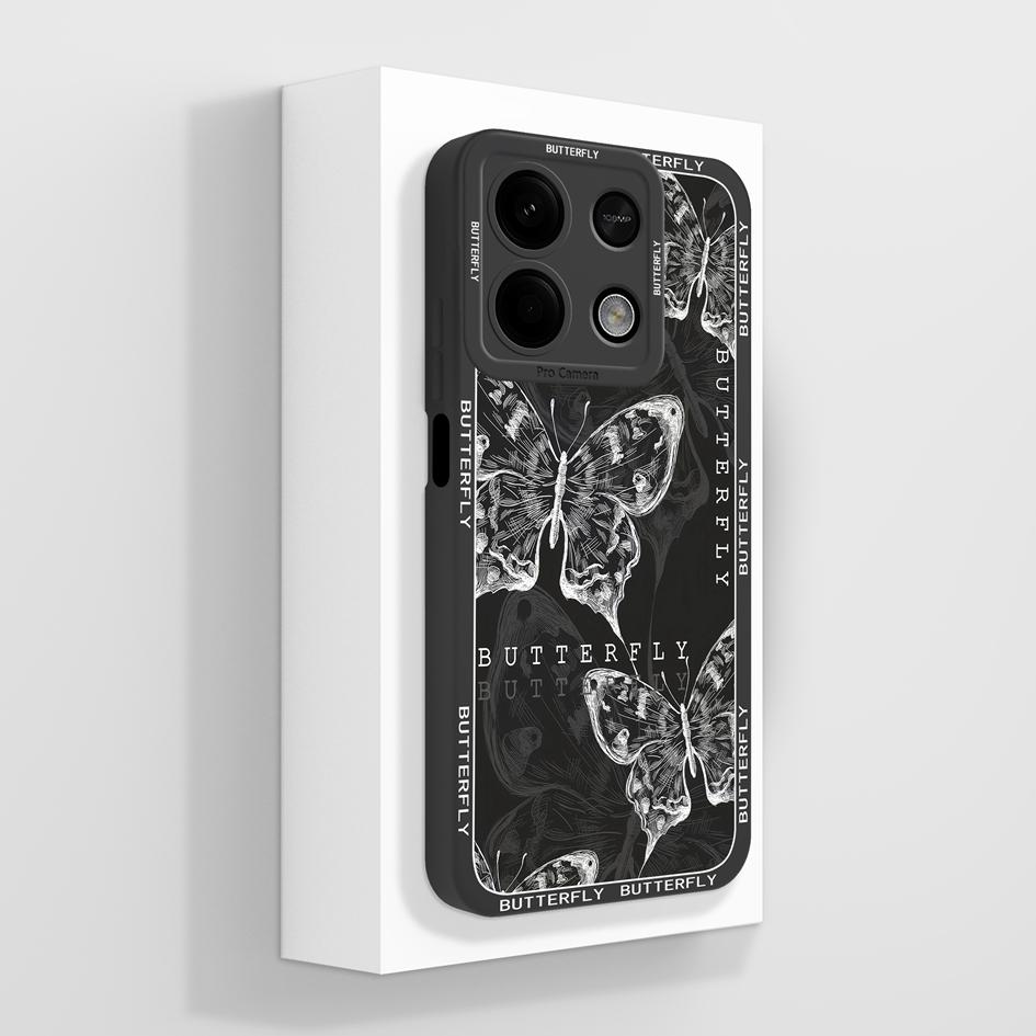 Чехол для Xiaomi Redmi Note 12 13 K70 K60 K30 K50 Pro A3 задняя крышка милая панда Мягкая силиконовая защита экрана чехол для телефона с защитой от падения Роскошный корпус Капа