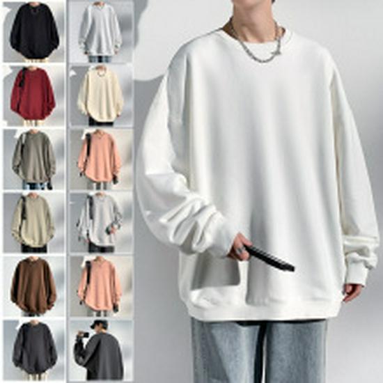 Men's Korean Style Loose Cotton Summer T-Shirt - Short Sleeve, Student Inner Wear