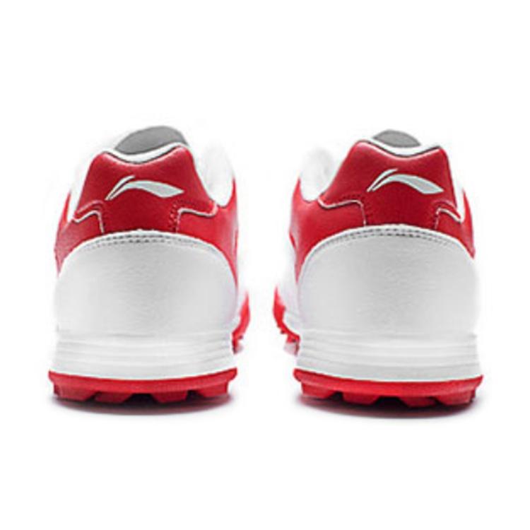 Li-Ning Тренировочные футбольные бутсы TF 'Белый Красный' Мужские ASTQ011-1