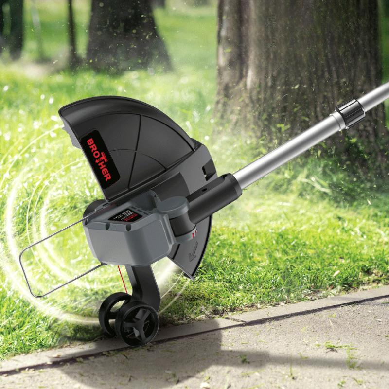 2 в 1 Регулируемая ручка Бесщеточный двигатель Беспроводной электрический триммер для травы Газонокосилка Садовая Высокая мощность для Makita/Dewakt Battery