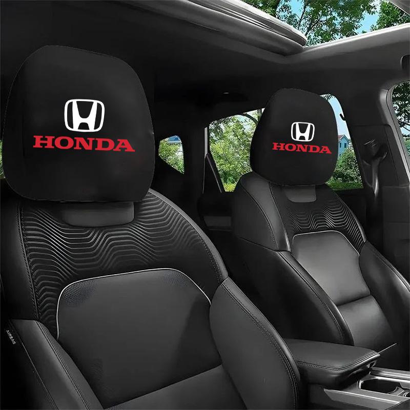 2 шт. Модная защитная накидка на подголовник автомобильного сиденья для Honda Civic Fit Accord City Vezel CR-V Odyssey HRV Insight Pilot Type-R KU9